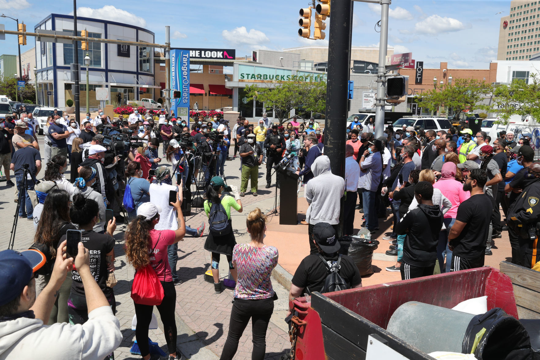 Atlantic City Mayor Marty Small Sr. Protest